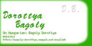 dorottya bagoly business card